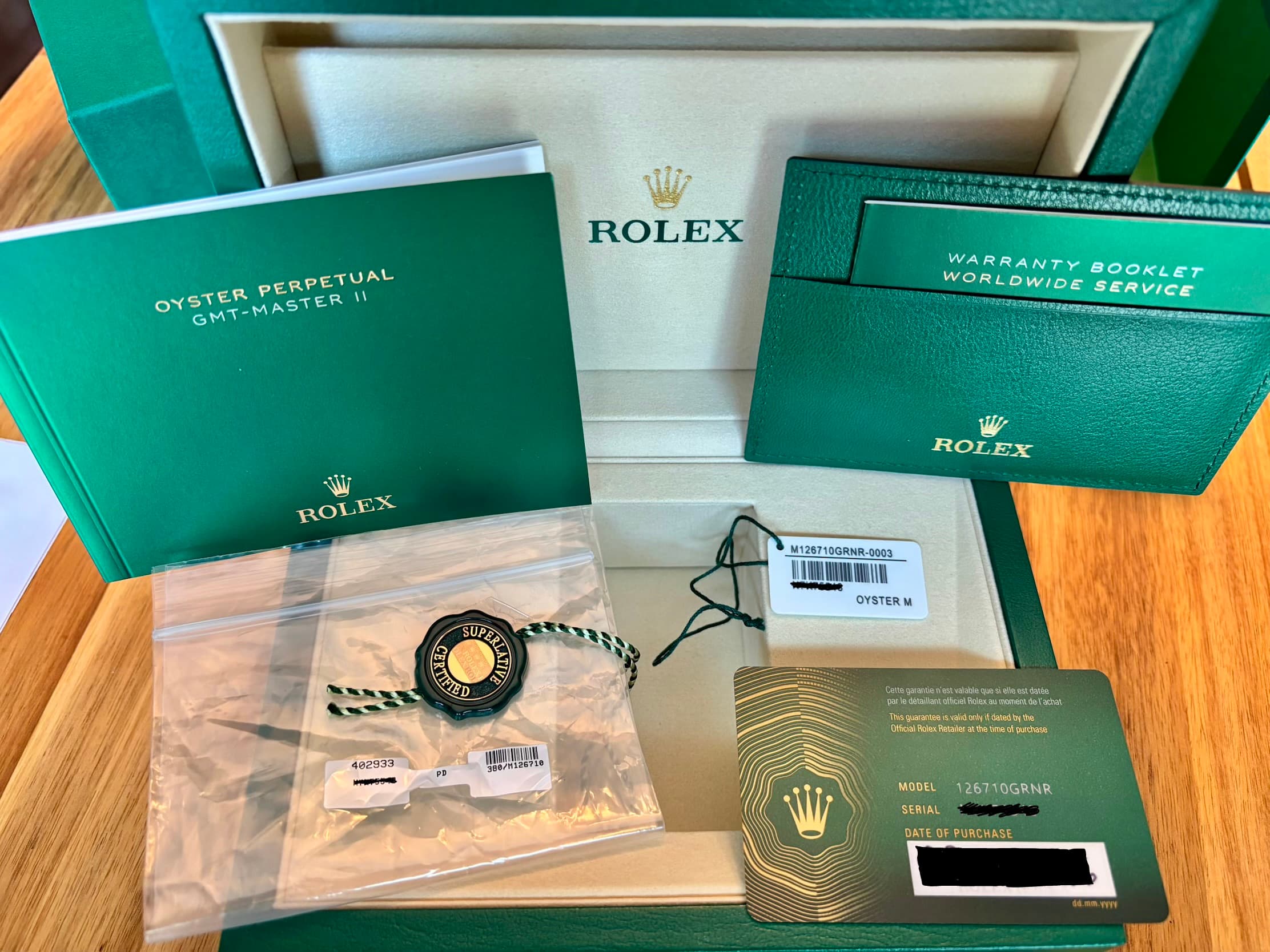 Rolex GMT Master II 126710GRNR “Bruce Wayne” (2026) — photo 11